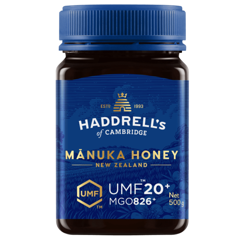 HADDRELL's Manuka Honey UMF 20+, MGO 938 mg/kg, 500g HADDRELL's Manuka Honey UMF 20+, MGO 938 mg/kg, 500g