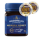 HADDRELL's Manuka Honey UMF 22+, MGO 976 mg/kg, 250g