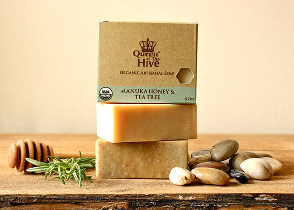 Manuka honey soap. Application in cosmetology