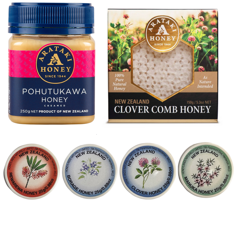 Arataki Honey Gift Pack 6 units, New Zealand