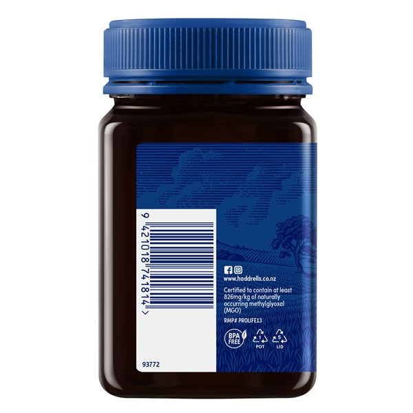 HADDRELL's Manuka Honey UMF 20+, MGO 938 mg/kg, 500g