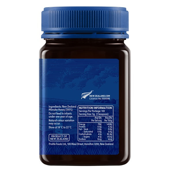 HADDRELL's Manuka Honey UMF 16+, MGO 639 mg/kg, 500g