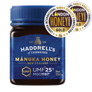 HADDRELL's Manuka Honey UMF 25+, MGO 1250 mg/kg, 250g