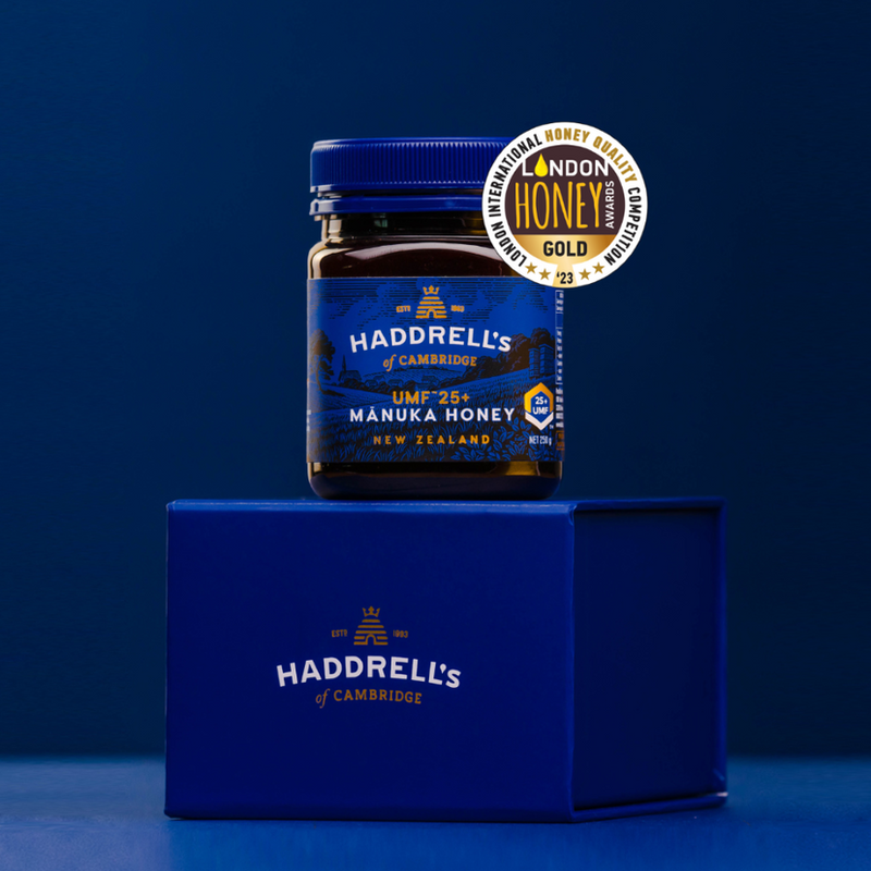 HADDRELL's Manuka Honey UMF 25+, MGO 1238 mg/kg, 250g