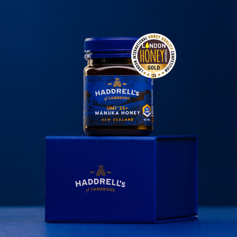HADDRELLS Manuka Honey UMF 25+, MGO 1238 mg/kg, 250g