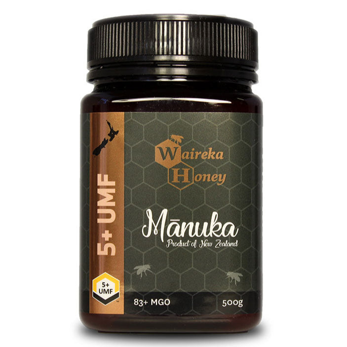 WAIREKA Manuka Honey UMF 5+, MGO 237 mg/kg, 500g
