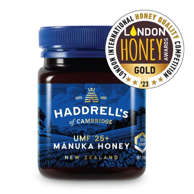 HADDRELLS Manuka Honey UMF 25+, MGO 1238 mg/kg, 250g