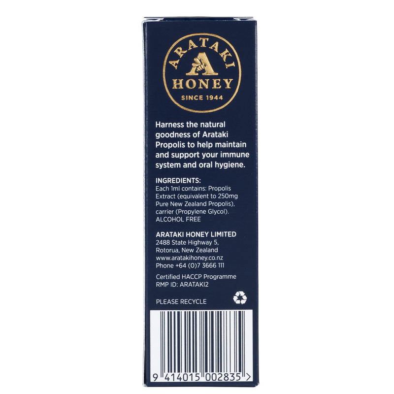 ARATAKI Honey Propolis Extract (alcohol free), New Zealand
