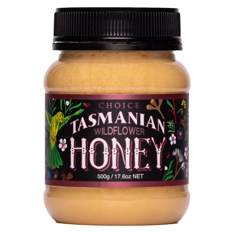 Tasmanian WILDFLOWER Honey, 500g