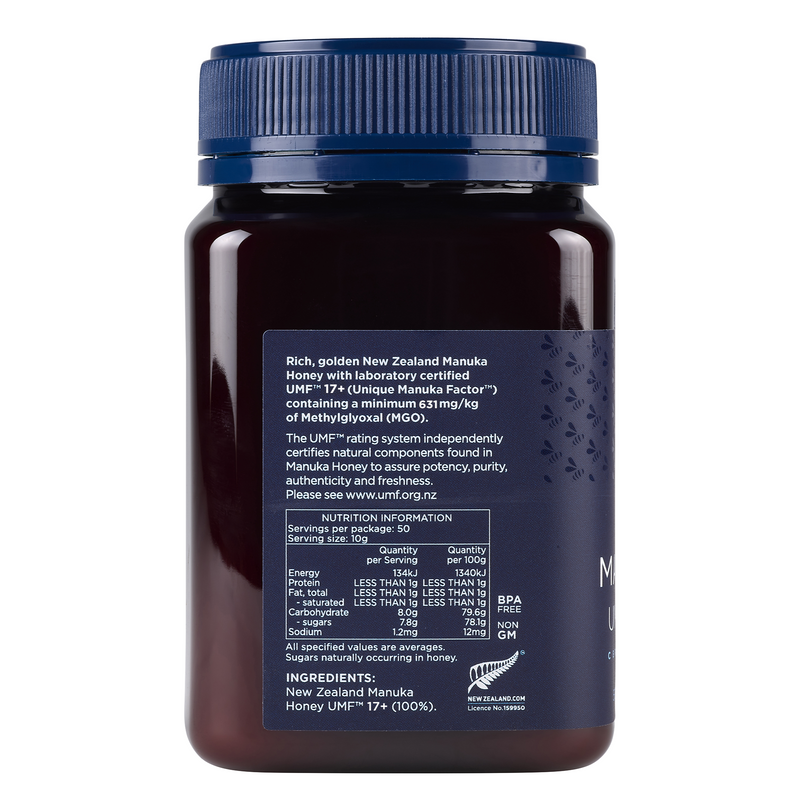 ARATAKI Manuka Honey UMF 17+, MGO 680 mg/kg, 500g