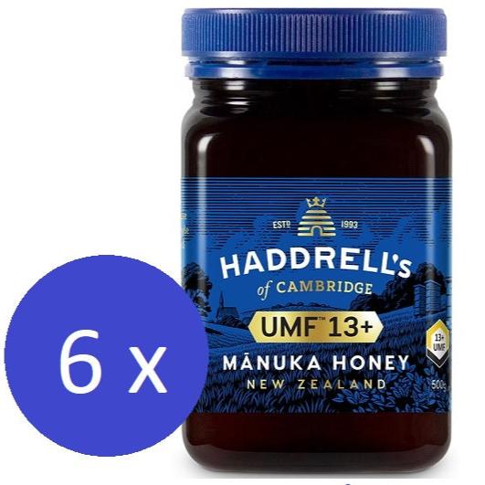 HADDRELLS Manuka Honey UMF 13+, MGO 458 mg/kg, 500g