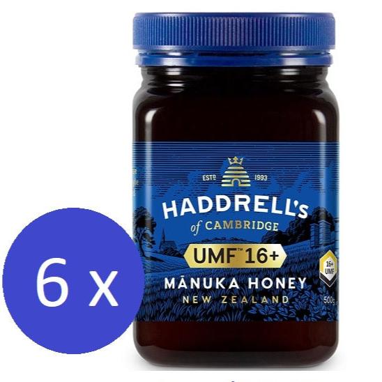 HADDRELLS Manuka Honey UMF 16+, MGO 658 mg/kg, 500g