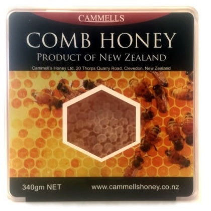 New Zealand Honey Comb, 340g - Manuka Canada, Honey World Store